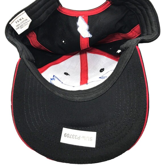 Summit Racing Equipment Baseball Cap Hat Mens One Size Black Cotton Adjustable - Picture 4 of 4
